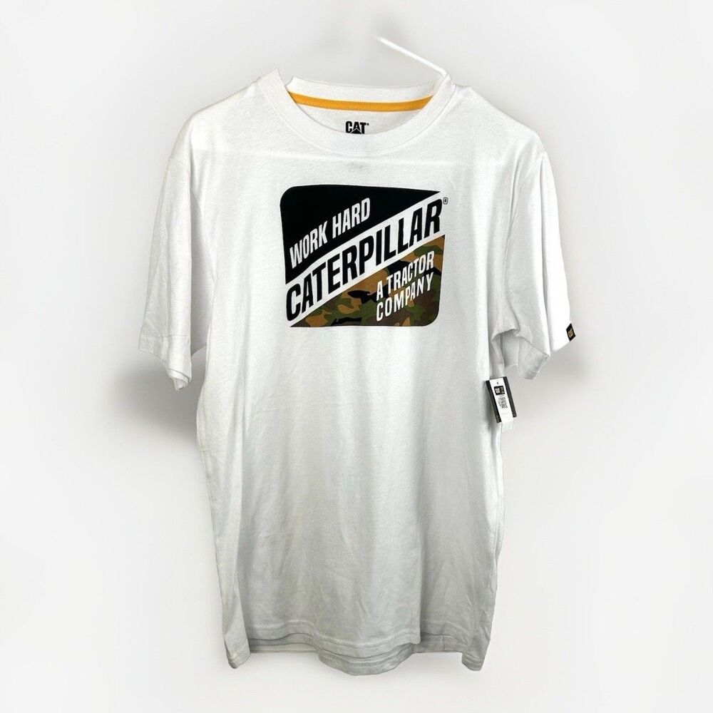 Caterpillar Logo Graphic Original Fit T Shirt Men's Size Extra Large XL NWT